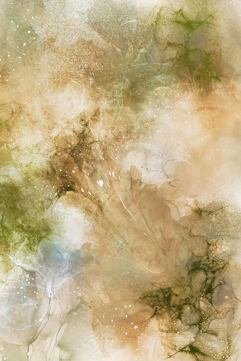 Alcohol Ink - Akoestisch Paneel